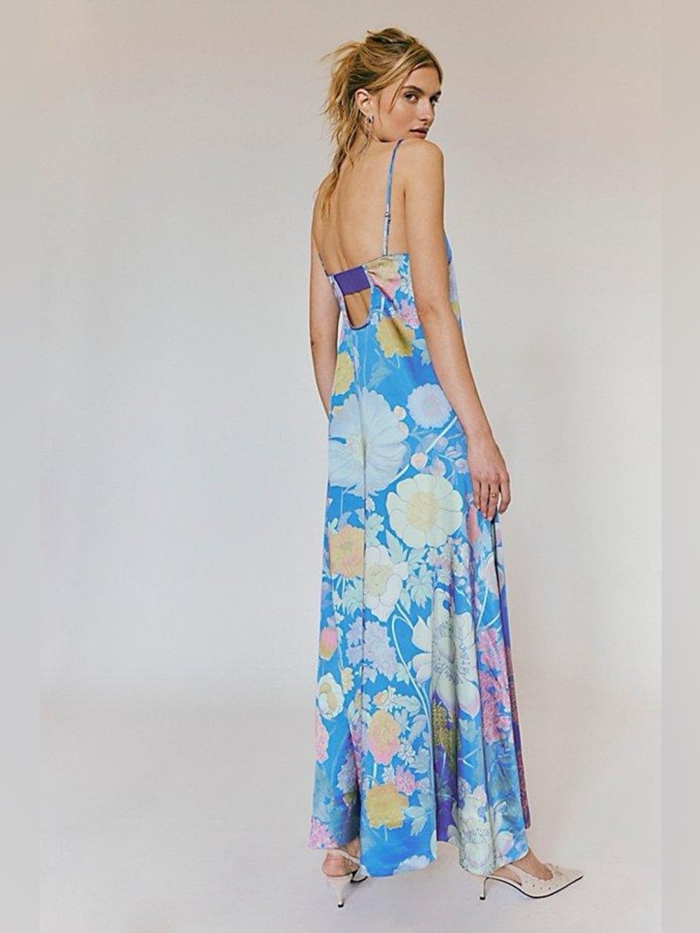 NWT! FP Free People Botanical Maxi Dress Sz Large - Picture 2 of 4
